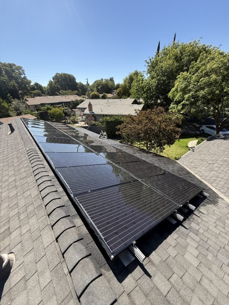 Solar array restored to full output